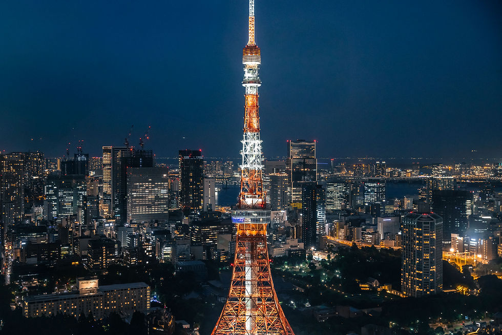 The Sky Room Cafe & Bar - Tokyo Tower - Azabudai Hills