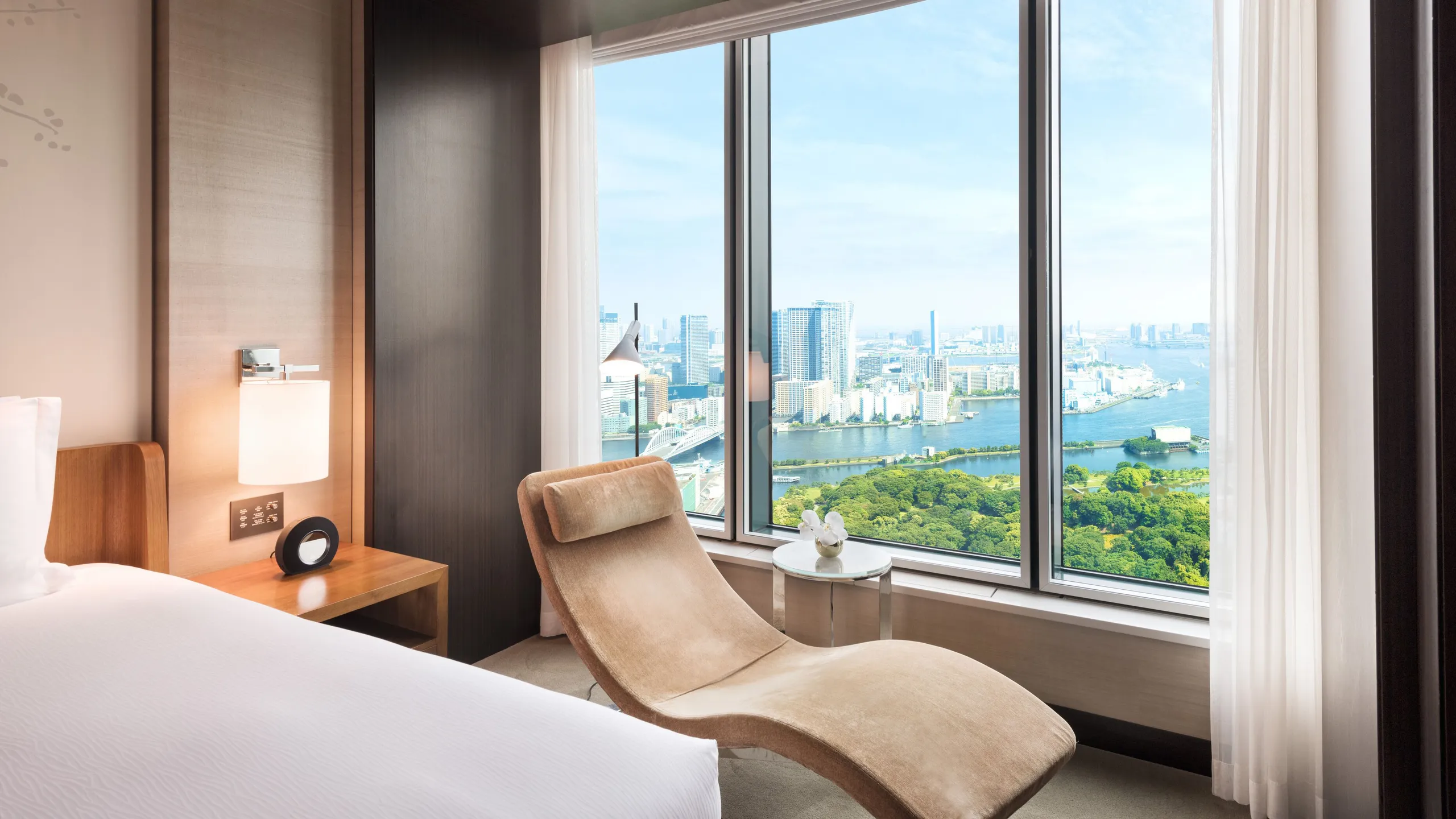 The Conrad Tokyo 5-star luxury hotel room