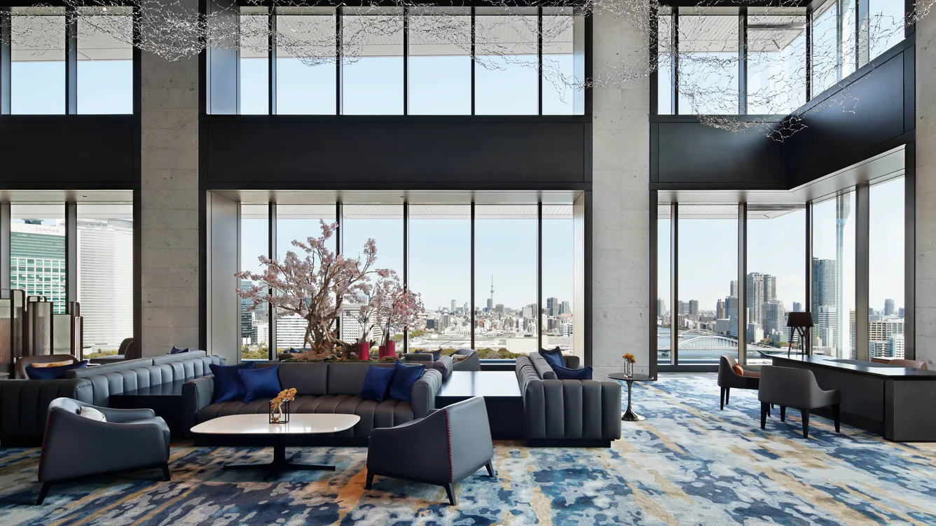 The Mesm Autograph Collection Luxury 5-star Hotel Tokyo lounge