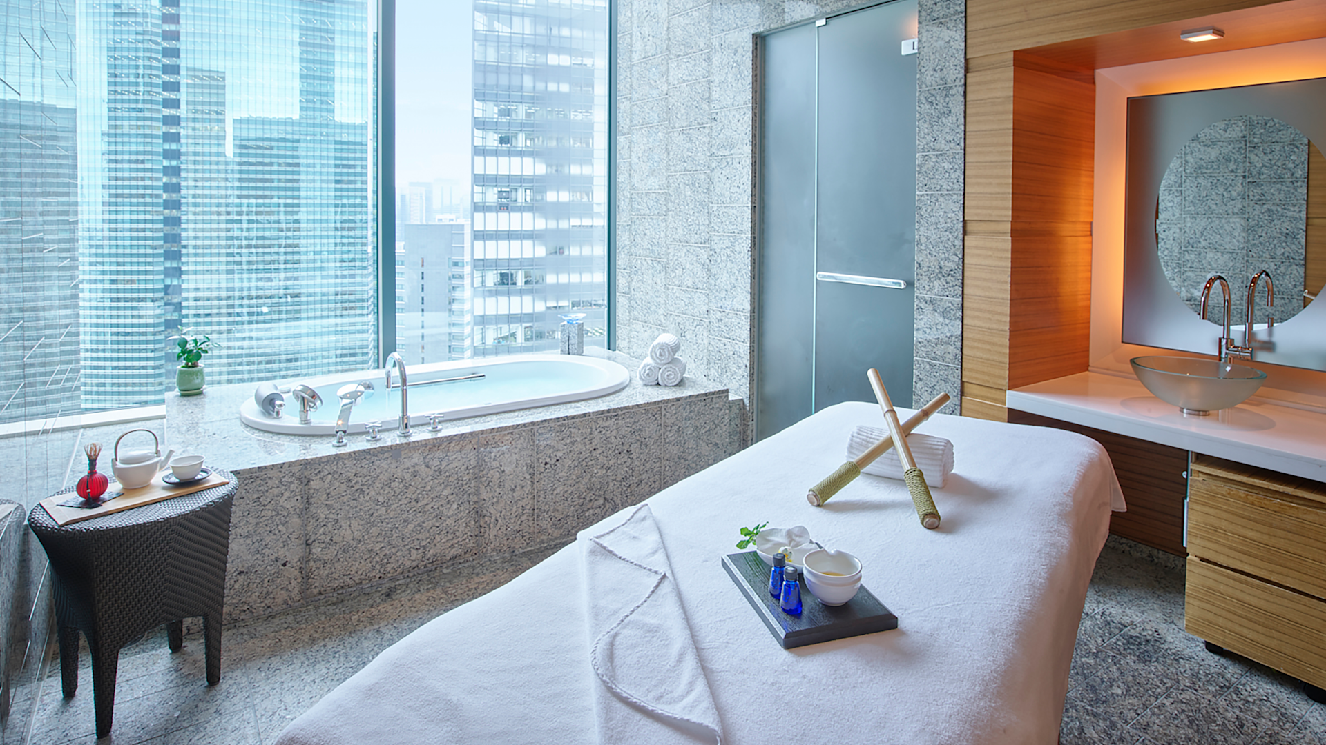 The Conrad Tokyo 5-star luxury hotel spa