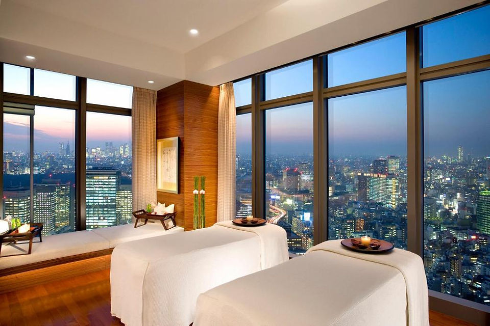 The Mandarin Oriental Tokyo 5-star Luxury Hotel spa