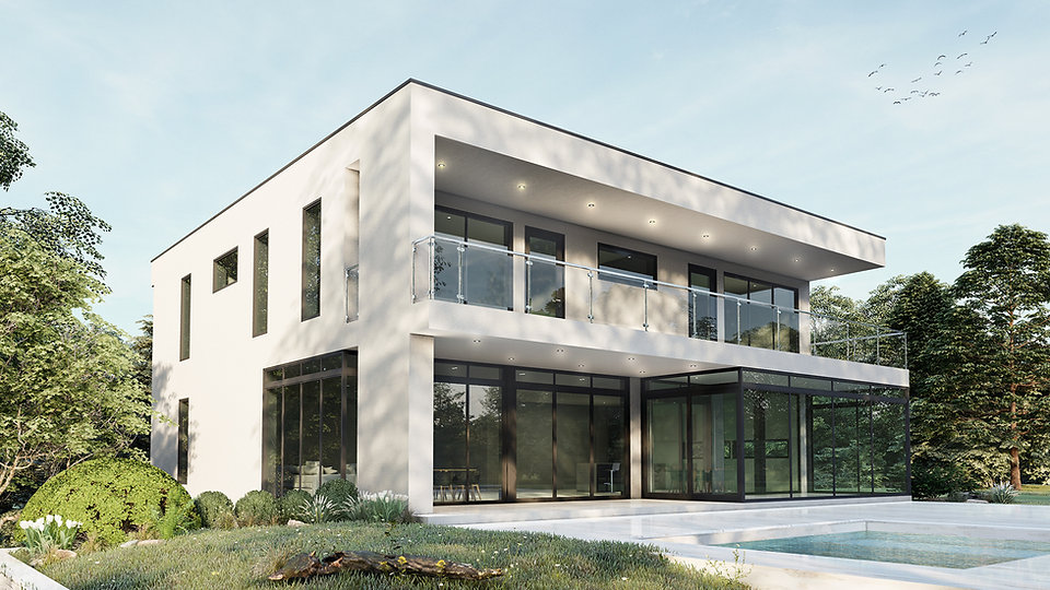 maison moderne magog