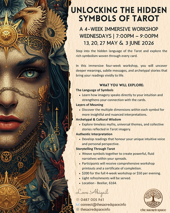 Tarot Workshop Symbology - May 2026.png