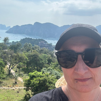 Selfie auf Ko Phi Phi mit ein bisschen Lächeln