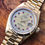 Thumbnail: 1990 E Serial Rolex Lady President 69178 Diamond String-Ruby Dial