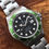 Thumbnail: 2008 M Serial Rolex Submariner Date 16610LV "Kermit" w/Box & WarrantyCard