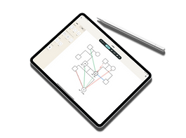ジェノグラム＆エコマップによる家族関係可視化ツールをiPad用に販売開始しました。