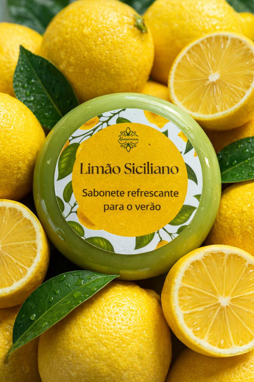 Miniatura: Sabonete em barra fragrância de Limão Siciliano 