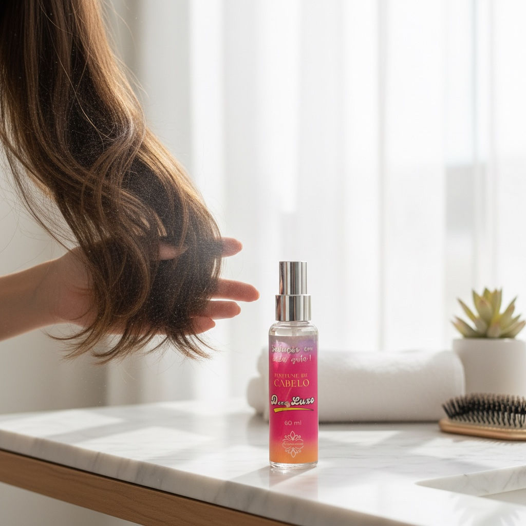 Perfume de cabelo inspirado na fragrância Victoria Secret