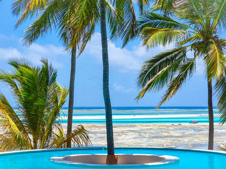 Hotel a Zanzibar con Piscina a Sfioro: Vista sulla Costa Orientale all'Hotel Matlai