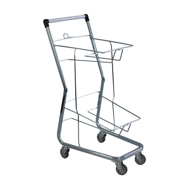 2 Tier Basket Trolley