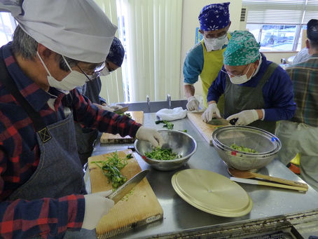 地元ときがわ町と共催 町民がわさび漬け・ピザ作りに挑戦
