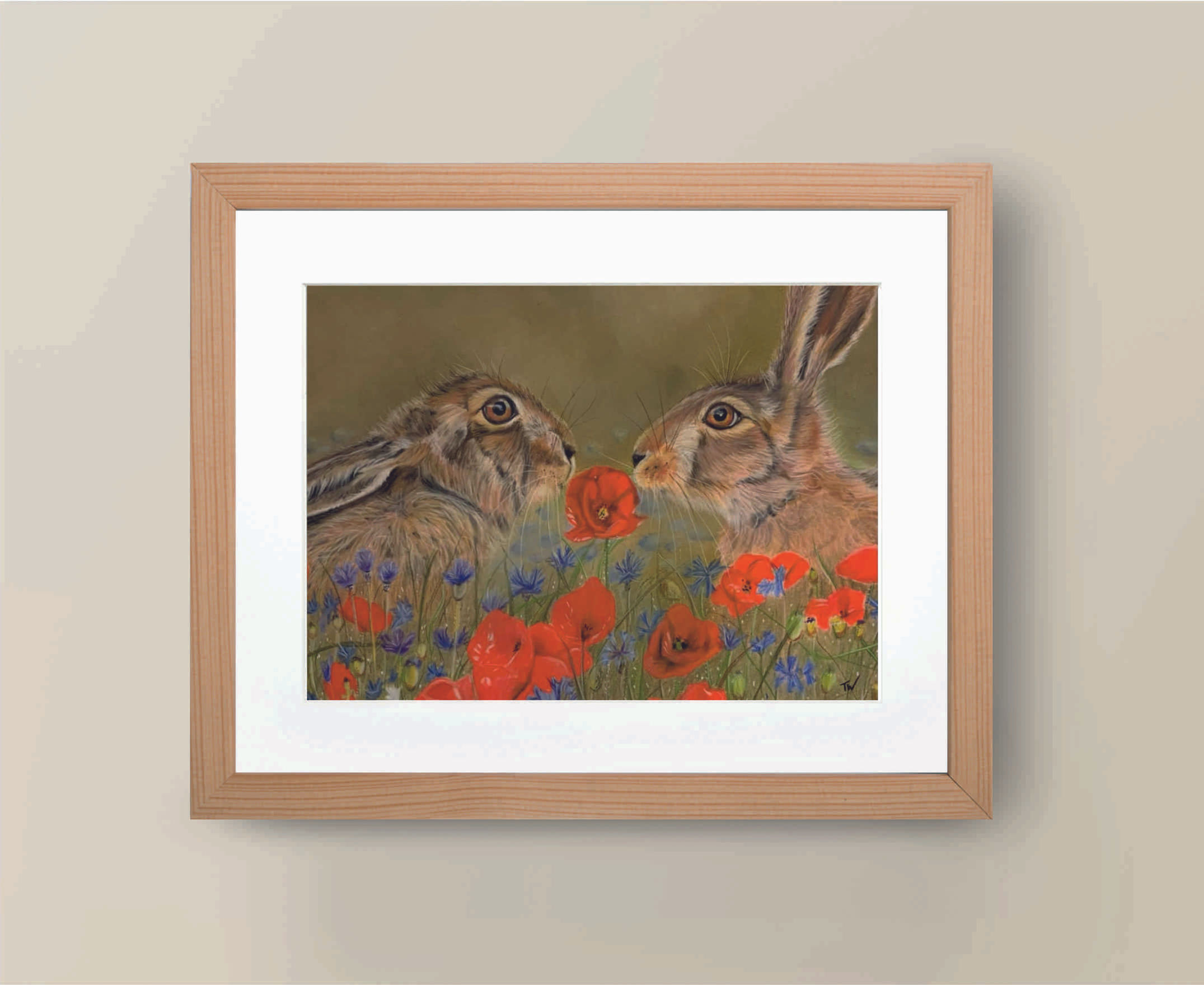 A4 'Love is in the Hare' Limited Edition Giclée Print