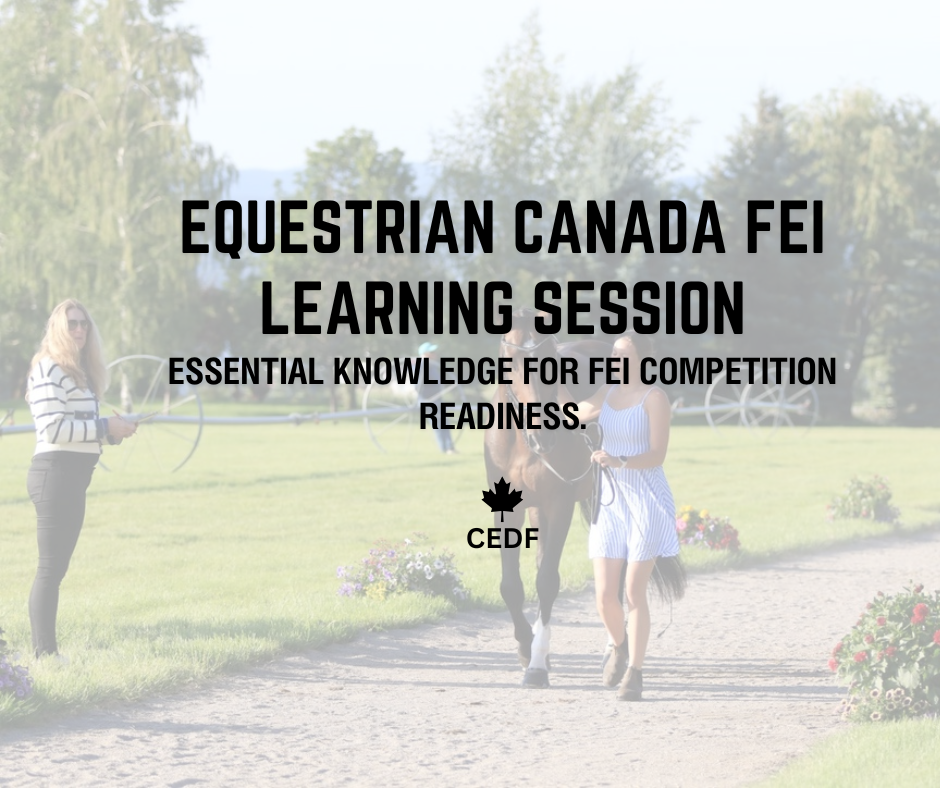 FREE Equestrian Canada FEI Learning Session
