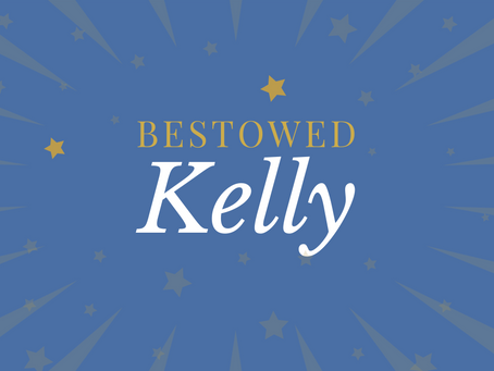 Kelly's name is in the stars
