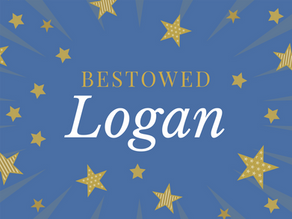 Logan's name is written in the stars.