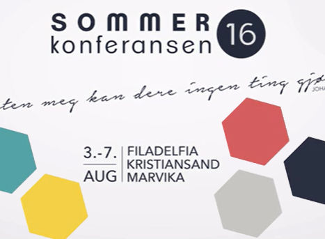 Sommerkonferansen Filadelfia Kristiansand 3-7 august