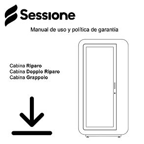 Manual de producto y política de garantía Sessione