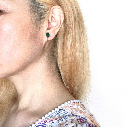 片耳購入OK＊「マラカイト」イヤリング/ピアス | 天然石オリエンタ