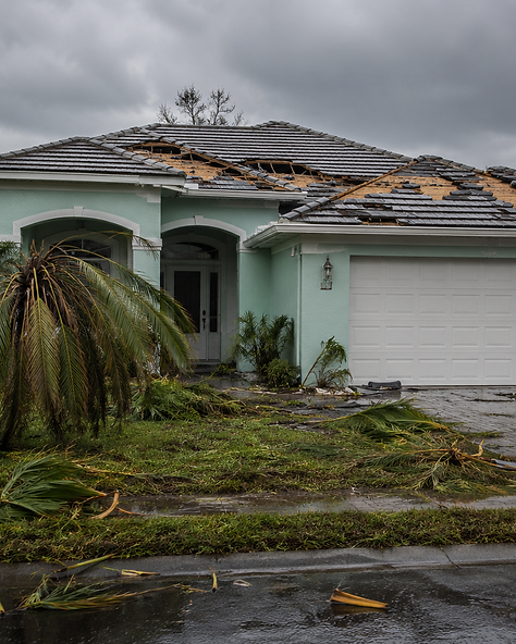 Storm damage restoration in Palm Bay FL for hurricane damage, wind-driven rain, roof leaks, flooding, water intrusion, and pr