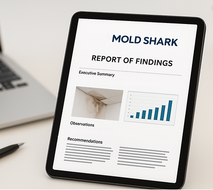 reports of mold testing