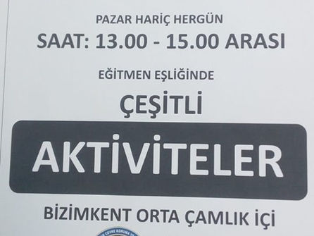 2-6 Yaş Arası Çocuklar İçin Faaliyetler