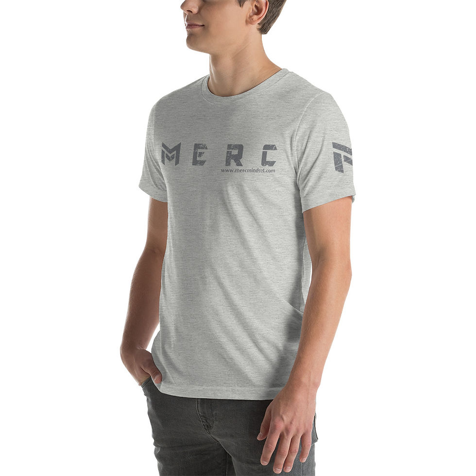 Thumbnail: MERC Mindset PRIME T-Shirt - Athletic Grey/Wet Concrete