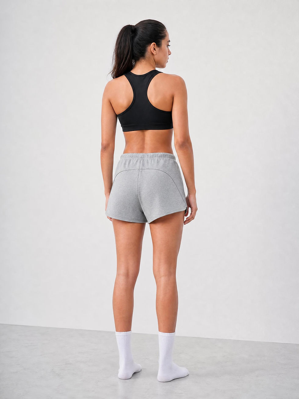 Thumbnail: MERC Mindset Women's CORE SPEED Track Shorts - Wet Concrete Collection