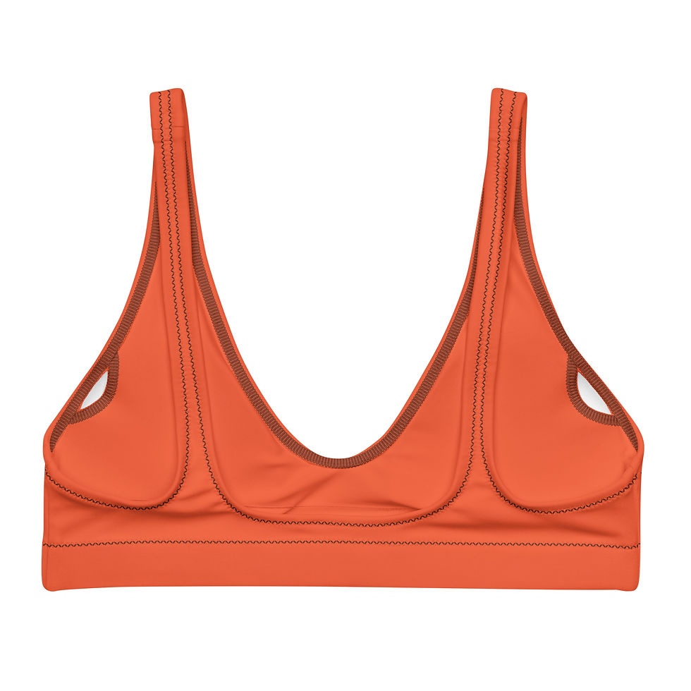 Thumbnail: MERC Mindset Core - Bikini Top - Orange Slice/Wet Concrete