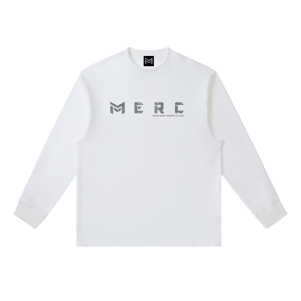 Thumbnail: MERC Mindset CORE "MERC" Long-Sleeve T-Shirt - Wet Concrete Collection