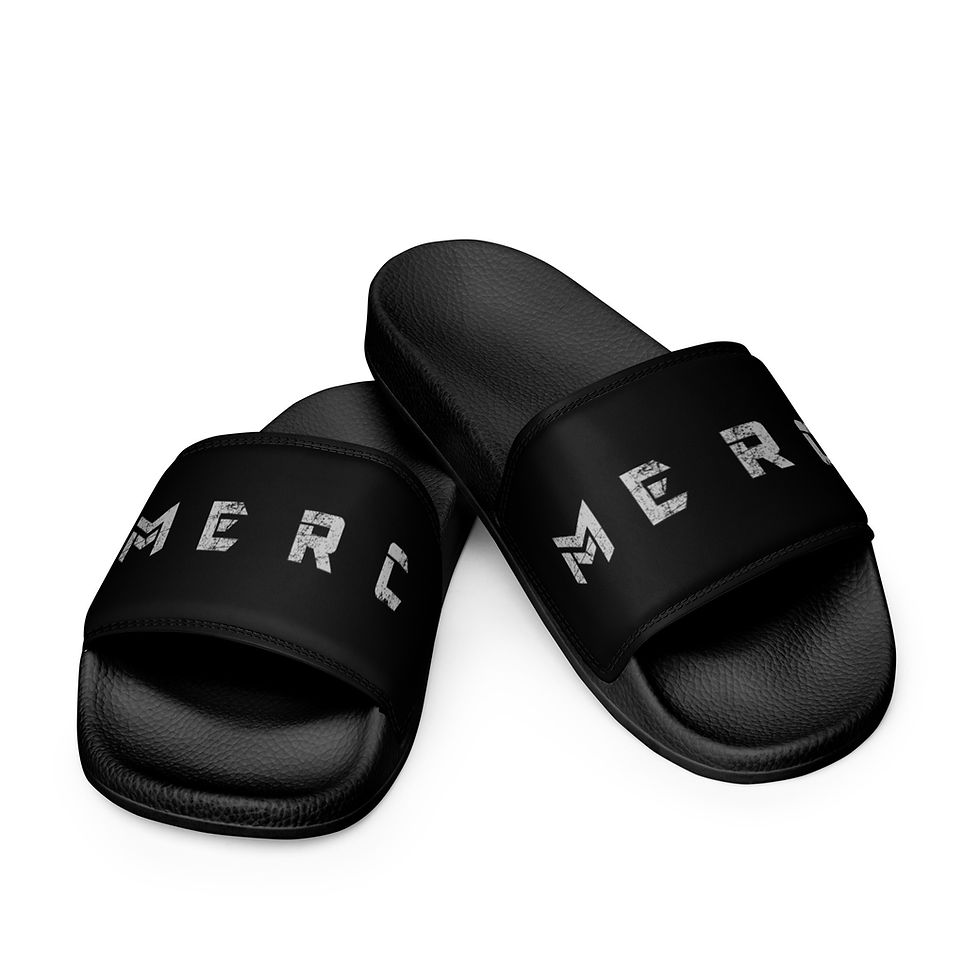 Thumbnail: MERC Mindset Men’s PRIME Slides - Black/Concrete