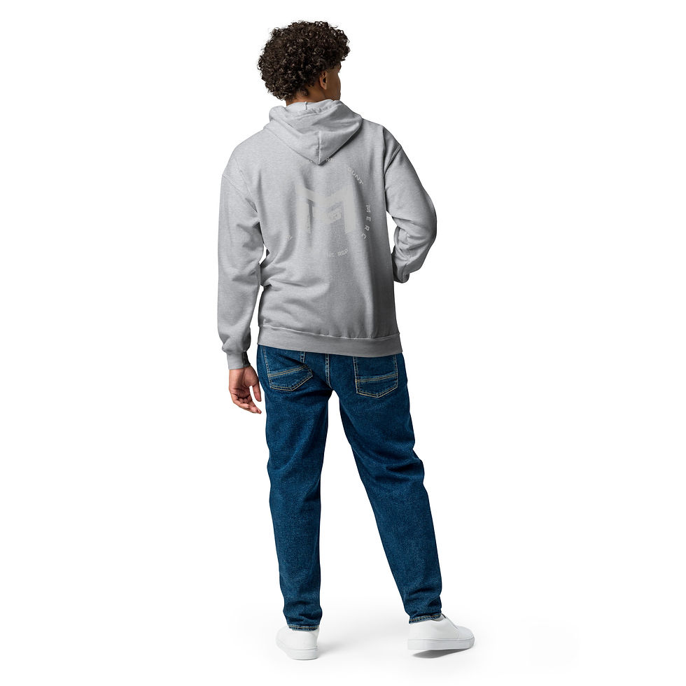Thumbnail: MERC Mindset Premium Heavy-Blend Zip Hoodie - Concrete