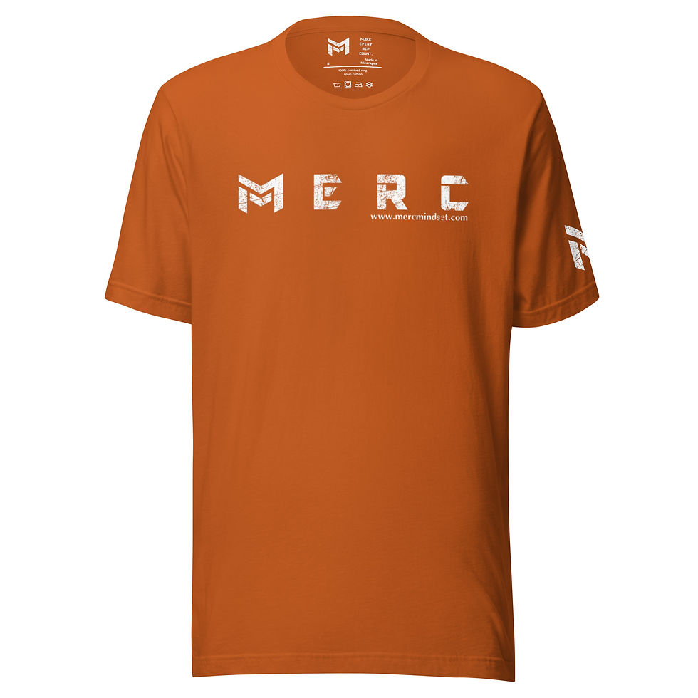 MERC Mindset PRIME T-Shirt - Collegiate Colorways - TEXAS Longhorns