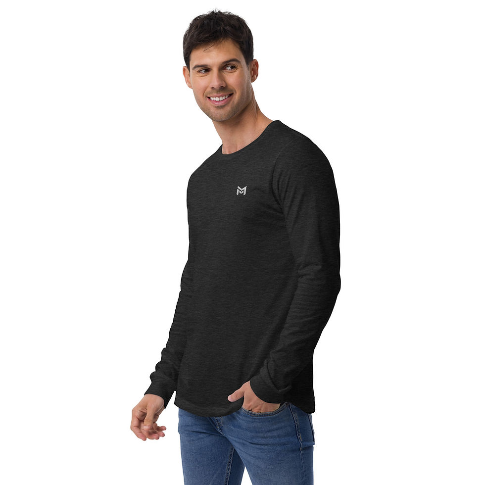 Thumbnail: MERC Mindset Core Long Sleeve T-Shirt - Concrete