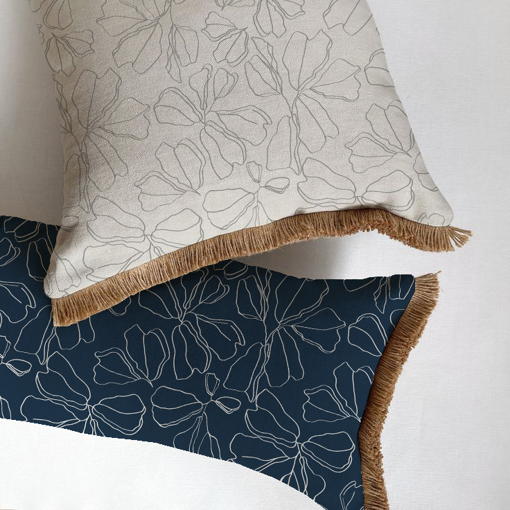 Oversized lumbar pillow cover, Textured linen extra long lumbar pillow cover, Oversized lu