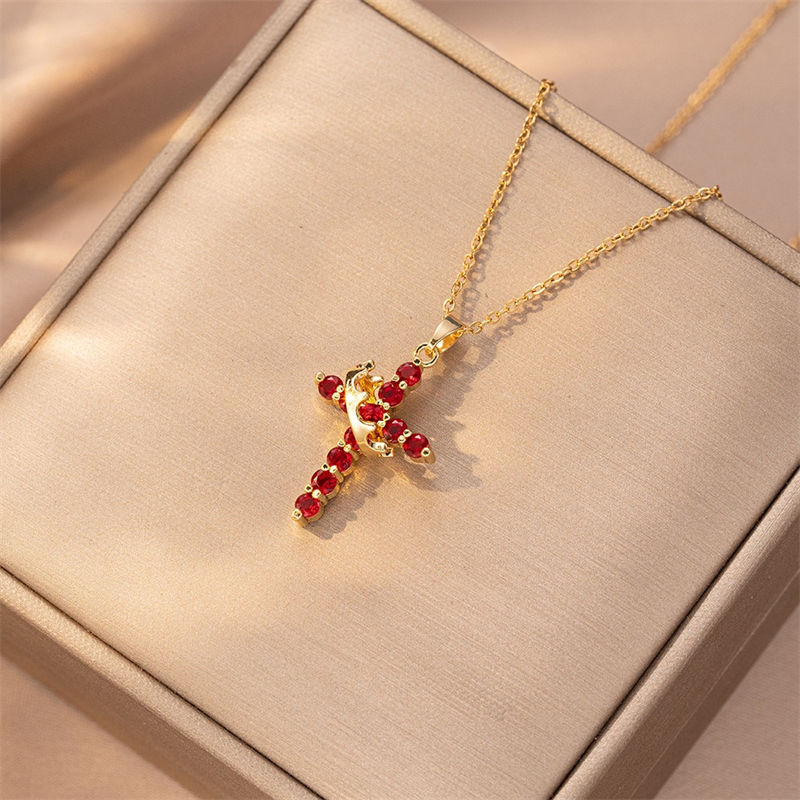 Thumbnail: Crowned Grace Necklace