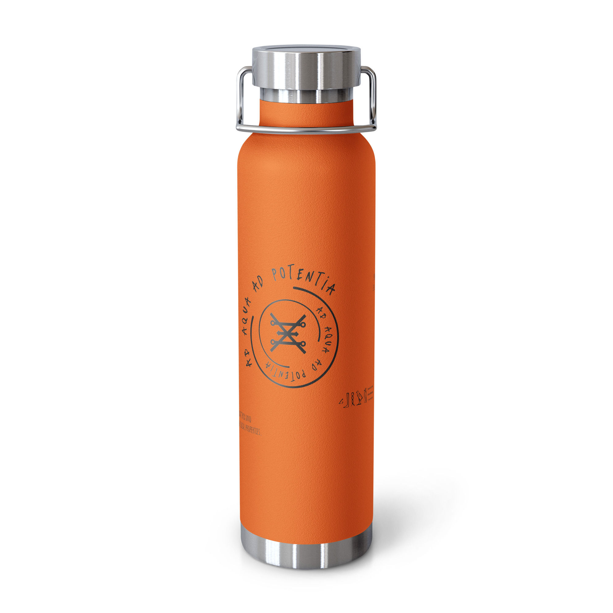 "The Water Canteen" Copper Infused Vacuum-Insulated Bottle