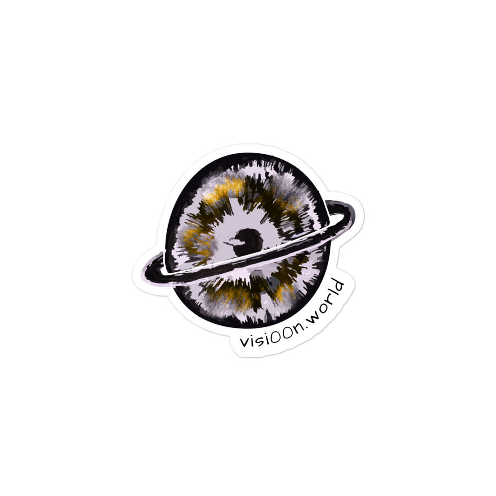 "The Visi00nary" Sticker *Community Initiative*