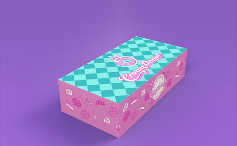 Crown Donut Box