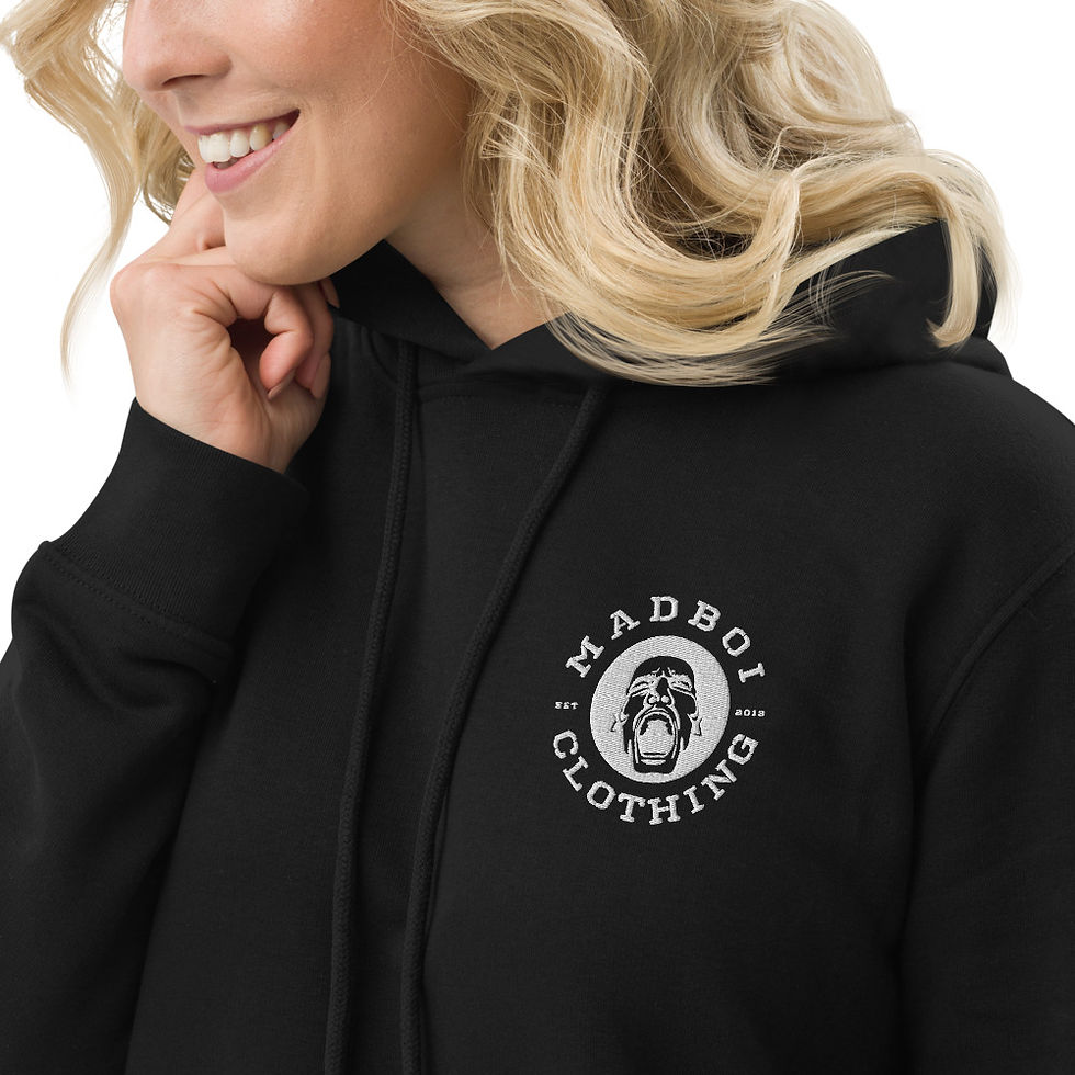 Thumbnail: Classic Embroided Hoodie Dress