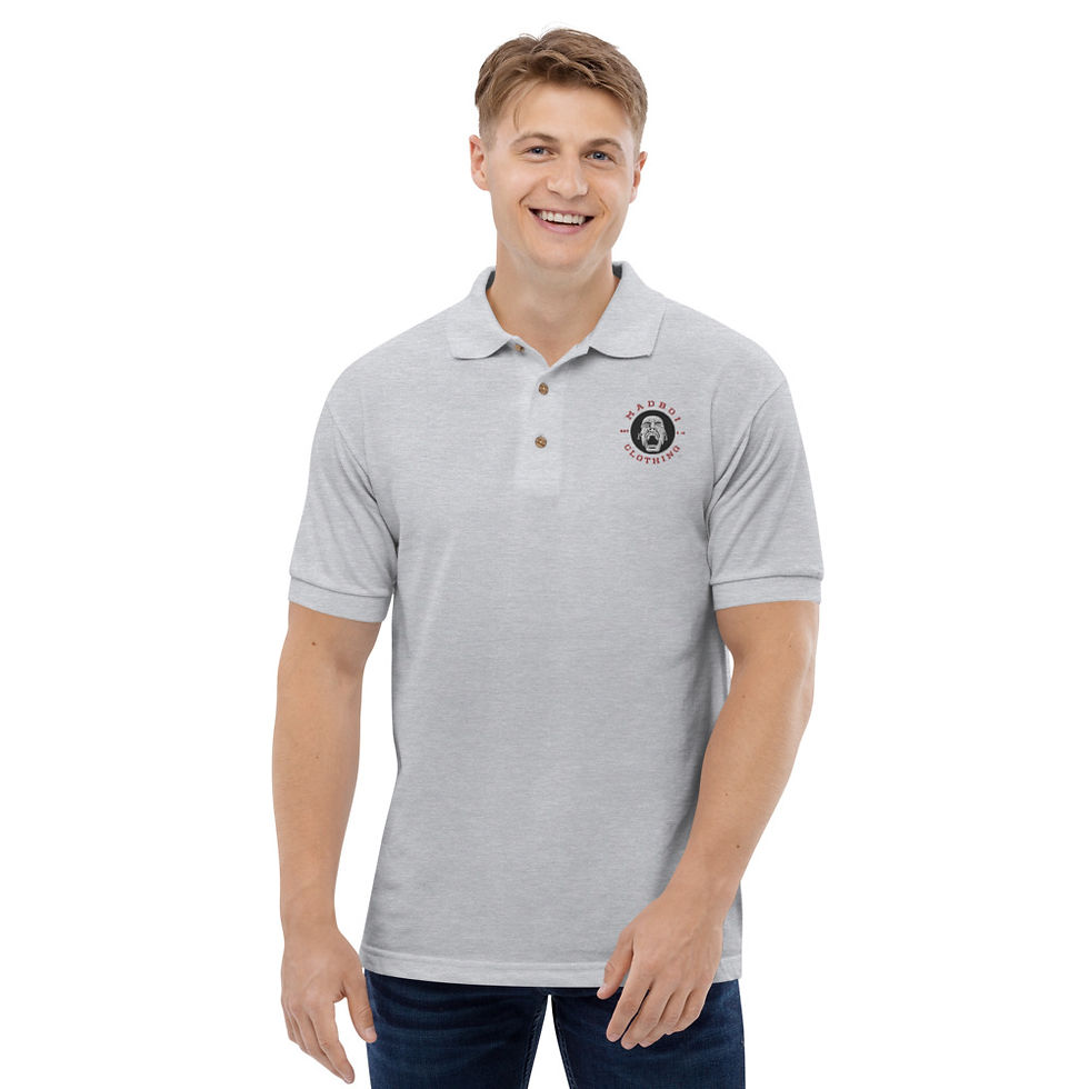Thumbnail: Classic Embroidered Polo Shirt