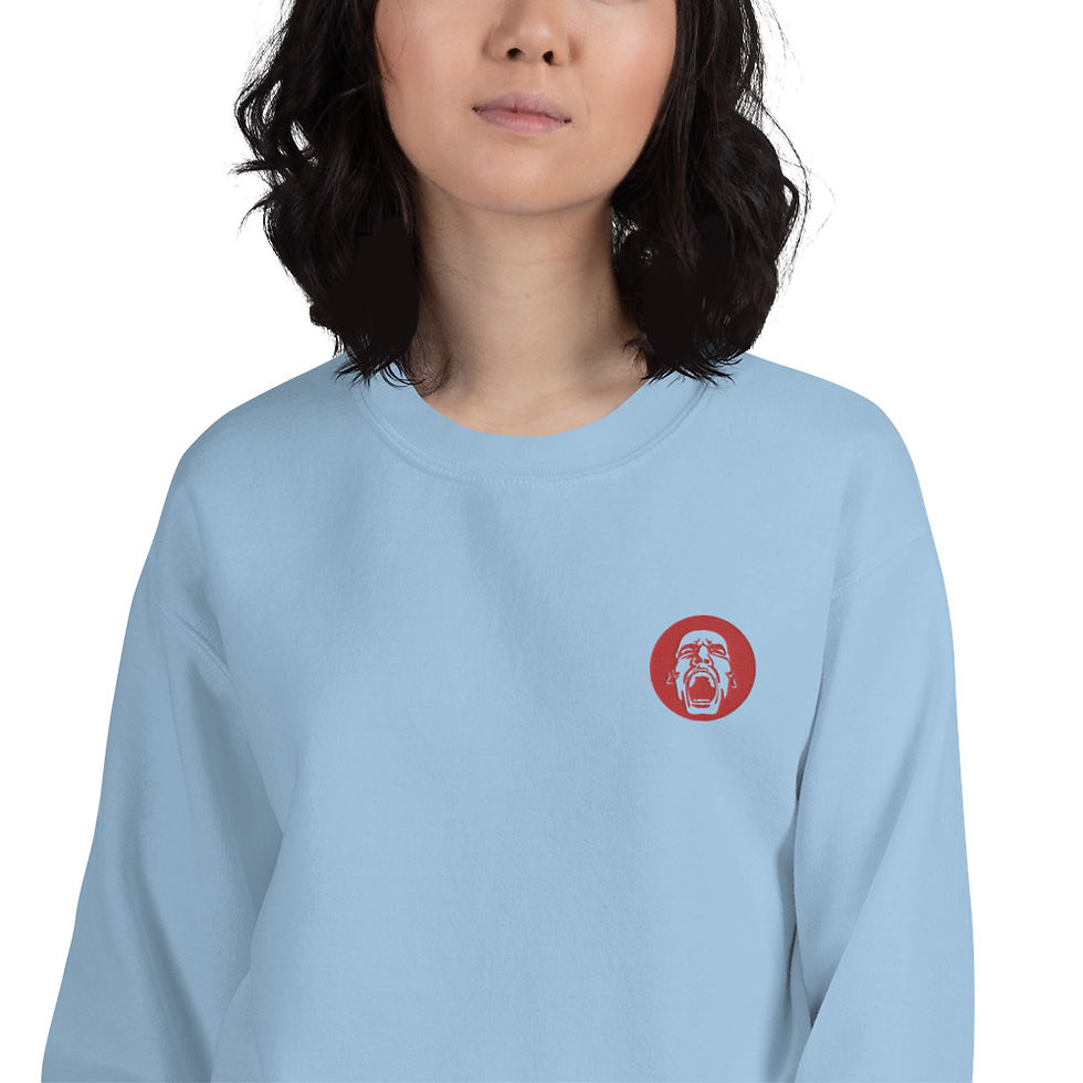 Thumbnail: Women's Head Embroided Sweatshirt