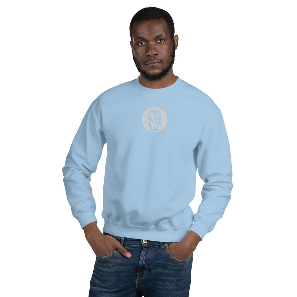 Thumbnail: Rib Head Embroided Sweatshirt