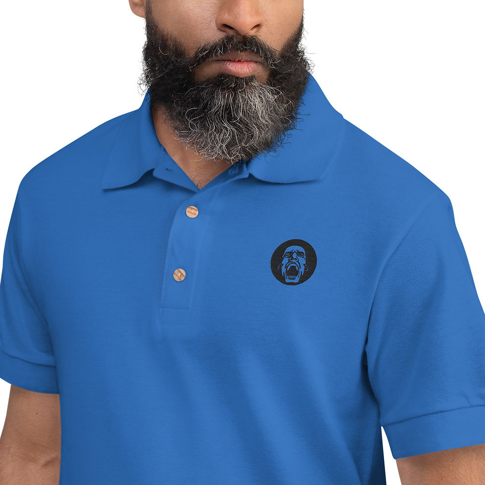 Thumbnail: Glo Head Embroidered Polo Shirt