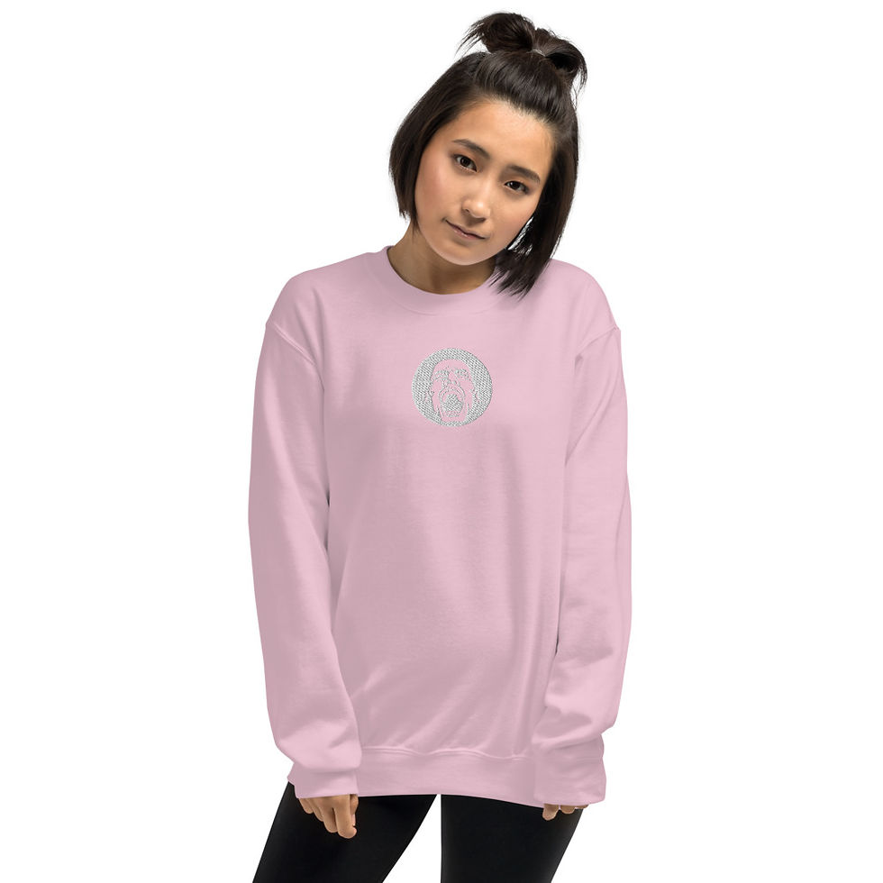 Thumbnail: Women's Head Embroided Centre Sweatshirt