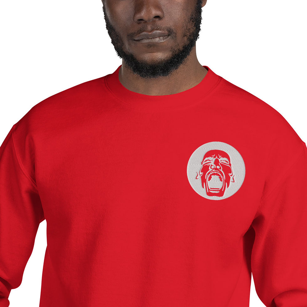 Thumbnail: Rib Head Embroided Sweatshirt