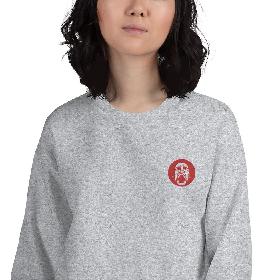 Thumbnail: Women's Head Embroided Sweatshirt