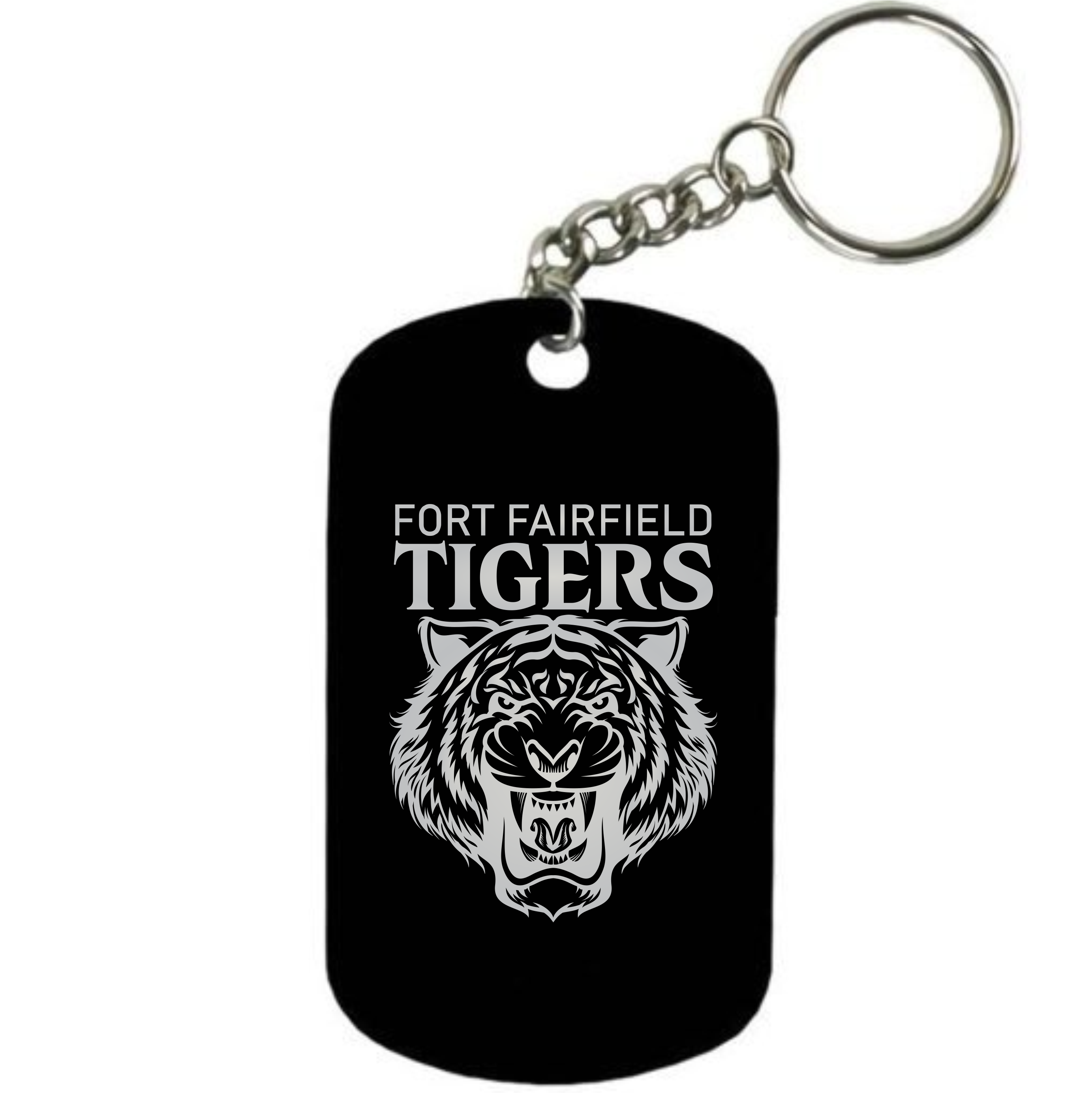 Fort Fairfield Tigers Keychain
