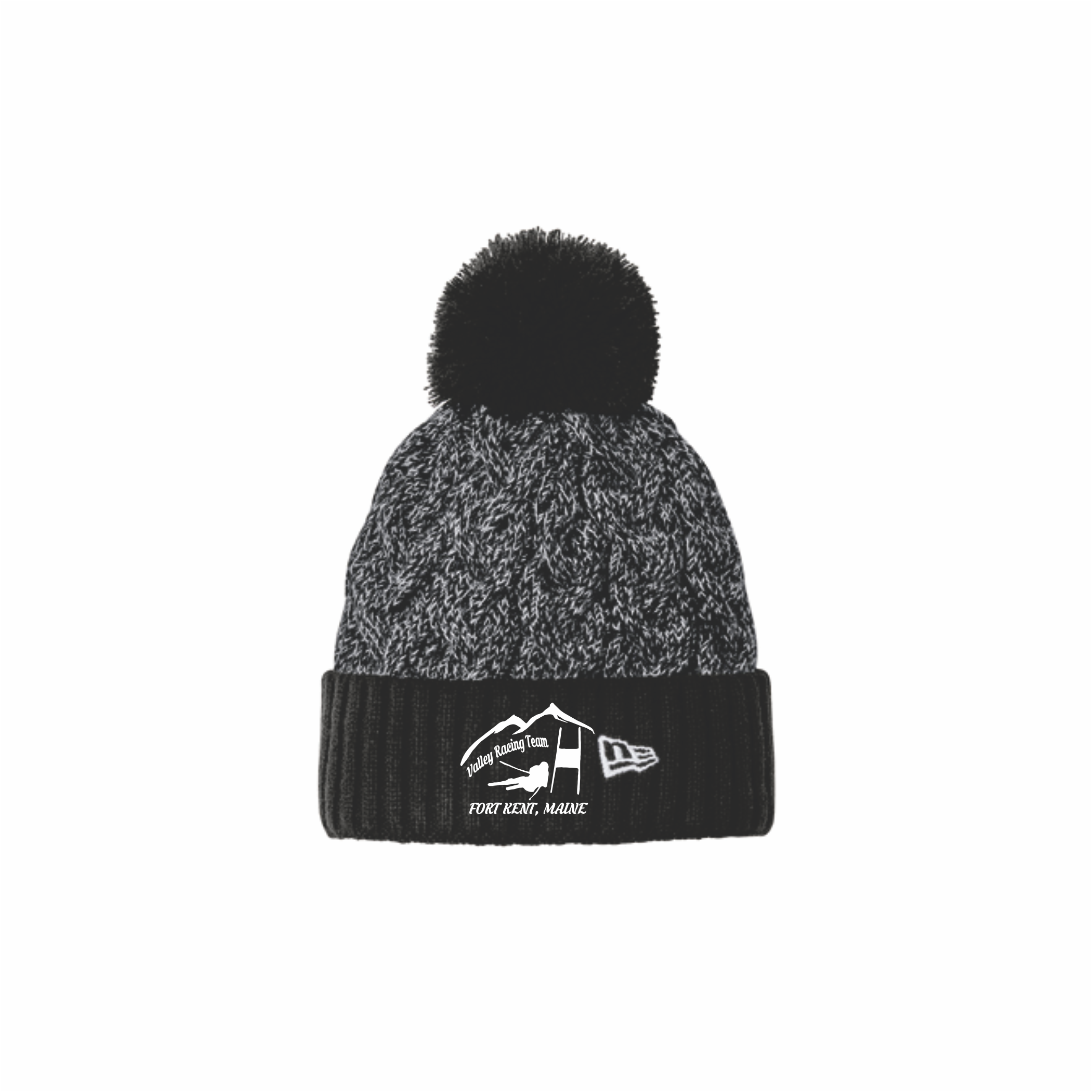 New Era Marled Knit Pom Beanie NE910