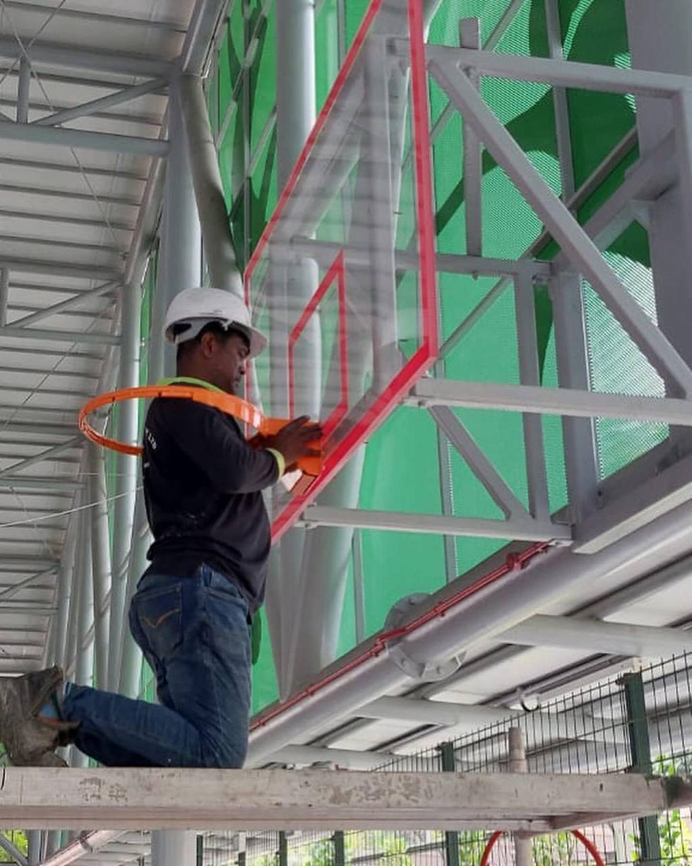 Basketball Hoop Installation